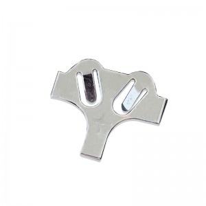 Knapcelle CR2032 Batteri Holder Precision Nikkelbelagt batteri stempling stabil 3V 0,25 mm